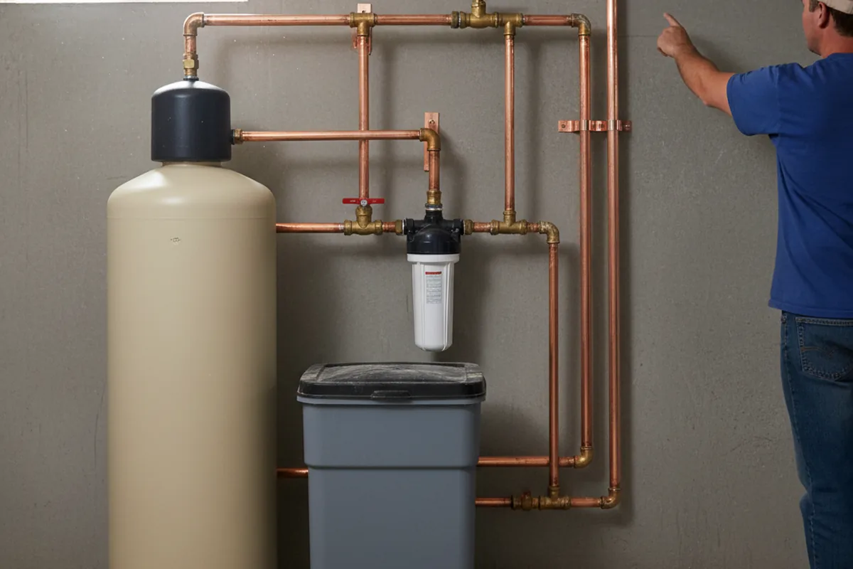 Whole-house water treatment system installed in Helendale